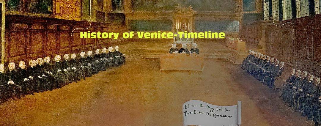 History of Venice-Timeline