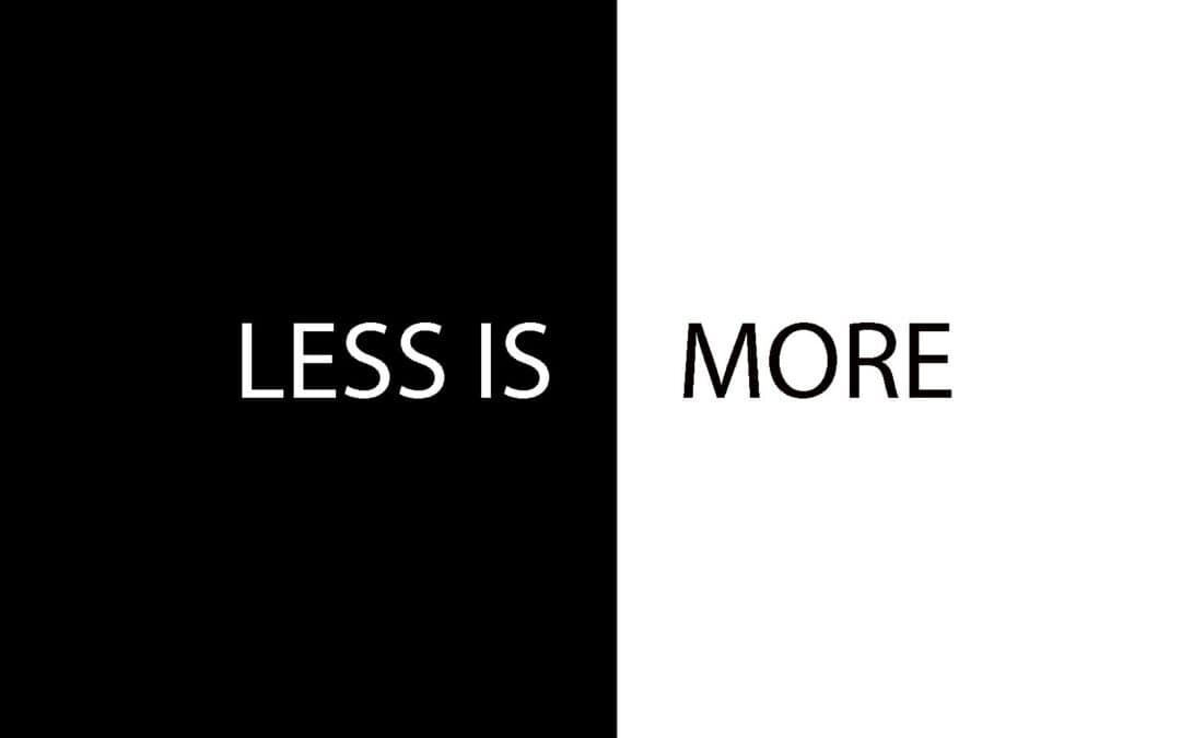 Evolution of Minimalism.