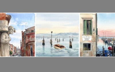 Depicting Cannaregio in Watercolour