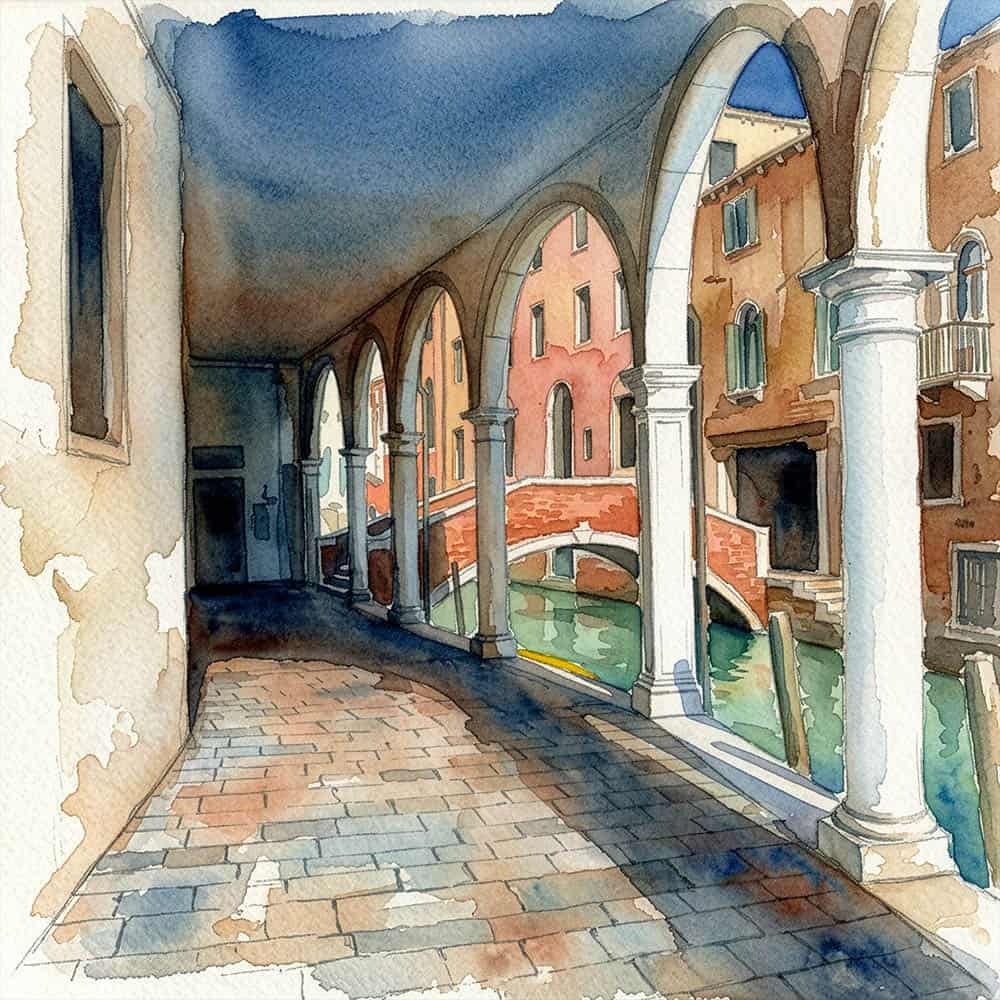 "The Backstreets of Venice" by Ian Coulling FRPS. Images of Venice website