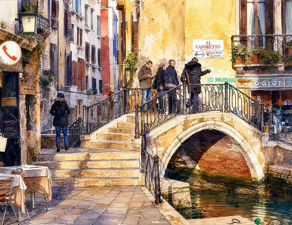"The Backstreets of Venice" by Ian Coulling FRPS. Images of Venice website